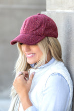 Load image into Gallery viewer, Fall Tweed Ball Cap