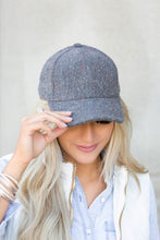 Load image into Gallery viewer, Fall Tweed Ball Cap