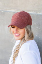 Load image into Gallery viewer, Fall Tweed Ball Cap