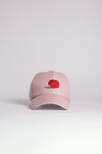 Load image into Gallery viewer, PU LEATHER RED ROSE BASEBALL CAP