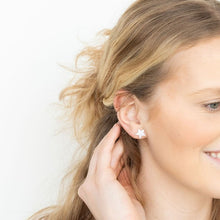 Load image into Gallery viewer, Star Studs - Pearly White