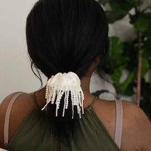 Load image into Gallery viewer, Fringed By Hand Hair Scrunch