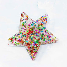 Load image into Gallery viewer, Dipped In Glitter Star Hair Claw