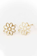 Load image into Gallery viewer, Daisy Outline Stud Earrings