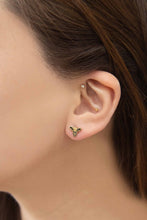 Load image into Gallery viewer, Buzzing Bee Stud Earrings