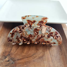 Load image into Gallery viewer, Candace Hair Claw - Seafoam & Rust