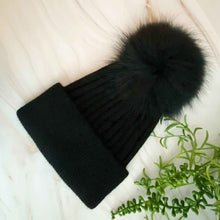 Load image into Gallery viewer, Pure Angora Genuine Fur Luxe Beanie