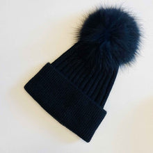 Load image into Gallery viewer, Pure Angora Genuine Fur Luxe Beanie