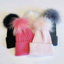 Load image into Gallery viewer, Pure Angora Genuine Fur Luxe Beanie