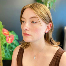 Load image into Gallery viewer, Exceptional Cut Sterling Silver Stud Earrings