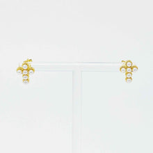 Load image into Gallery viewer, Dainty Cross Stud Earrings