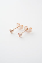 Load image into Gallery viewer, Mini Heart Crystal Stud Earrings