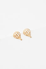 Load image into Gallery viewer, Hot Air Balloon Earrings 18K Rose & 24K Gold