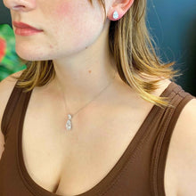 Load image into Gallery viewer, Luxe Teardrop Sterling Silver Stud Earrings