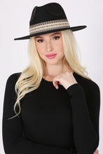 Load image into Gallery viewer, BOHO EMBROIDERED FEDORA HAT