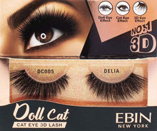 Load image into Gallery viewer, Ebin New York 3D Doll Cat Eyelashes