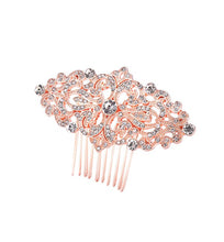 Load image into Gallery viewer, Symmetry Rhinestone Hair Comb