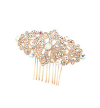 Load image into Gallery viewer, Symmetry Rhinestone Hair Comb