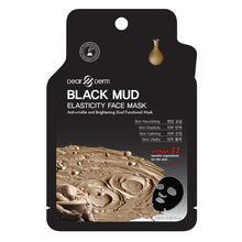 Load image into Gallery viewer, 10p-Black Mud Firming Face Mask Pack Sheet