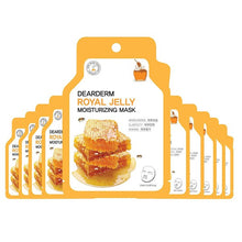 Load image into Gallery viewer, 10P-Royal Jelly Moisturizing Face Mask Pack Sheet