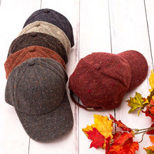 Load image into Gallery viewer, Fall Tweed Ball Cap

