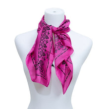Load image into Gallery viewer, MULTI PATTERN SILK SCARF
