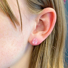 Load image into Gallery viewer, Luxe Teardrop Sterling Silver Stud Earrings
