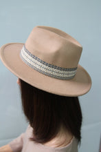 Load image into Gallery viewer, BOHO EMBROIDERED FEDORA HAT
