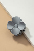 Load image into Gallery viewer, Matte color coated flower hair claw clip

