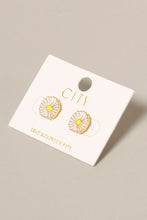 Load image into Gallery viewer, Daisy Signature Enamel Stud Earrings
