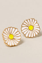 Load image into Gallery viewer, Daisy Signature Enamel Stud Earrings
