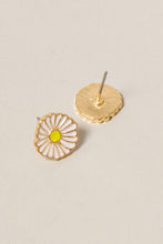 Load image into Gallery viewer, Daisy Signature Enamel Stud Earrings
