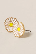 Load image into Gallery viewer, Daisy Signature Enamel Stud Earrings
