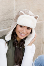 Load image into Gallery viewer, Kitten Ear Trapper Hat
