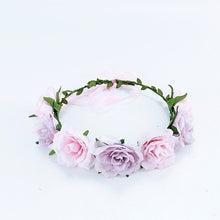 Load image into Gallery viewer, FLORAL HEAD BAND / CROWN
