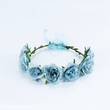Load image into Gallery viewer, FLORAL HEAD BAND / CROWN
