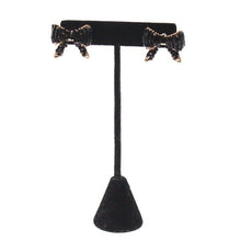 Load image into Gallery viewer, BOW SHAPED SHORT STUD EARINGS
