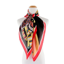 Load image into Gallery viewer, RETRO MID SIZE SILK FASHION SCARF
