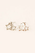 Load image into Gallery viewer, Cluster of Stars Stud Earrings
