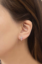 Load image into Gallery viewer, Cross Stud Earrings

