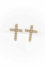 Load image into Gallery viewer, Cross Stud Earrings
