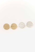 Load image into Gallery viewer, Cent Stud Earrings
