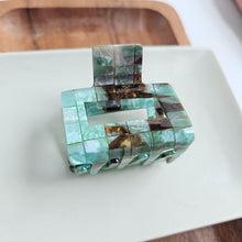 Load image into Gallery viewer, Carly Hair Claw - Patina Green
