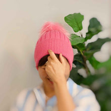 Load image into Gallery viewer, Pure Angora Genuine Fur Luxe Beanie
