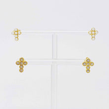 Load image into Gallery viewer, Dainty Cross Stud Earrings
