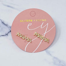 Load image into Gallery viewer, Mama Stud Earrings
