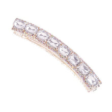 Load image into Gallery viewer, SQUARE STONE HAIR CLIP

