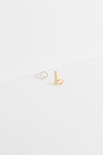 Load image into Gallery viewer, Dueling Ring Mismatched Earrings 14K
