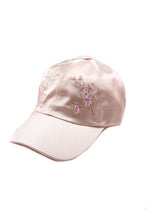 Load image into Gallery viewer, FLOWER SATIN CAP
