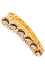 Load image into Gallery viewer, ROUND RHINESTONE HAIR CLIP
